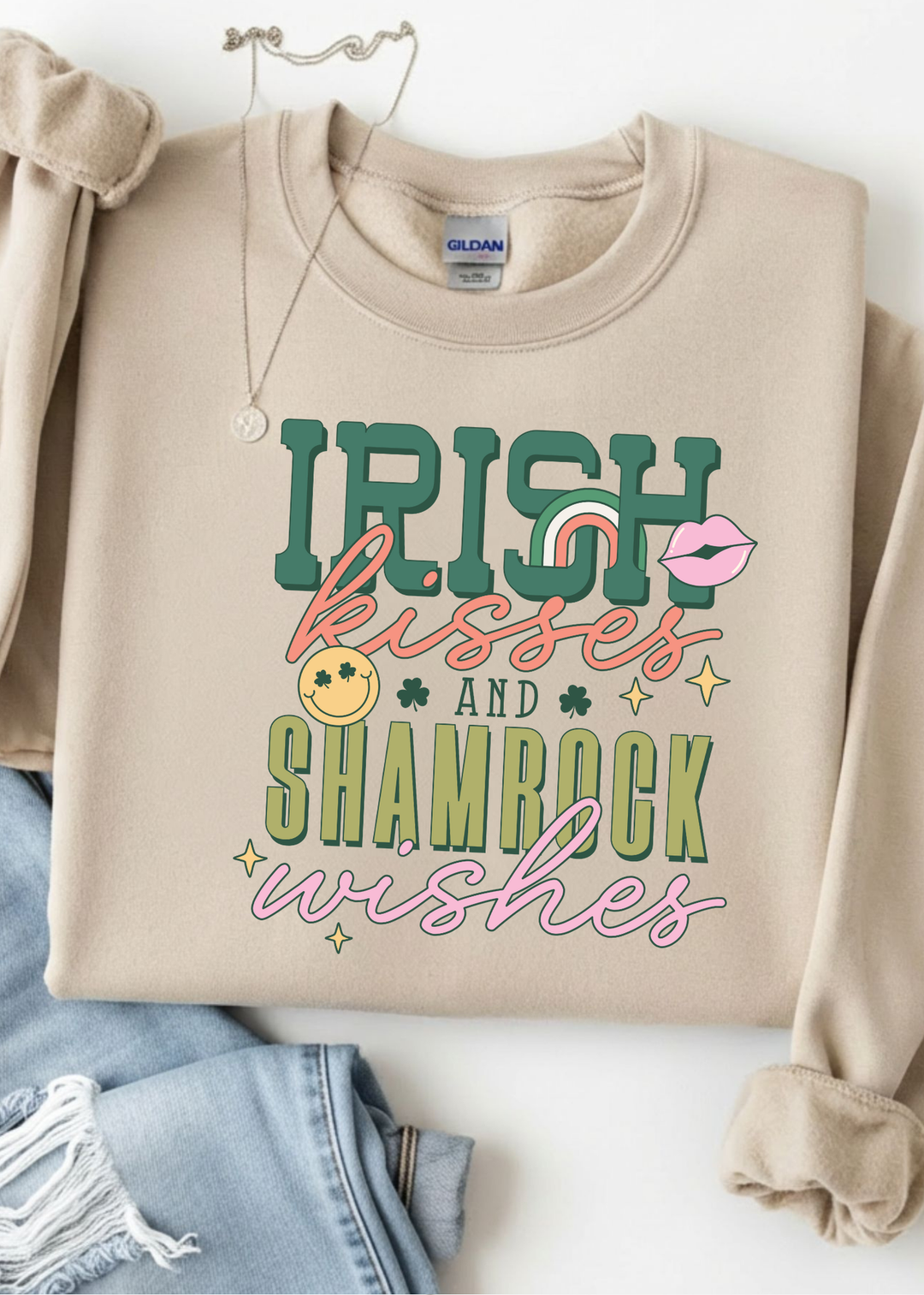 Irish Kisses Graphic Tee or Sweatshirt