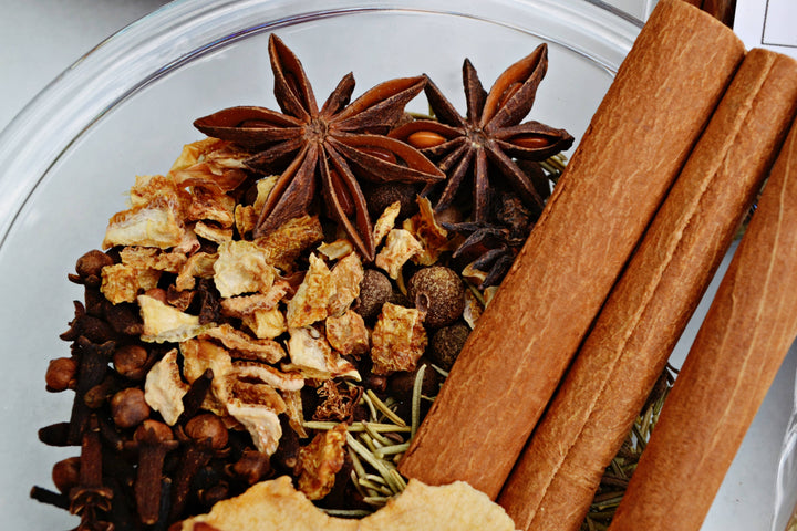Witch's Brew Autumn Fall Halloween Simmer Stovetop Spices: White standup pouch