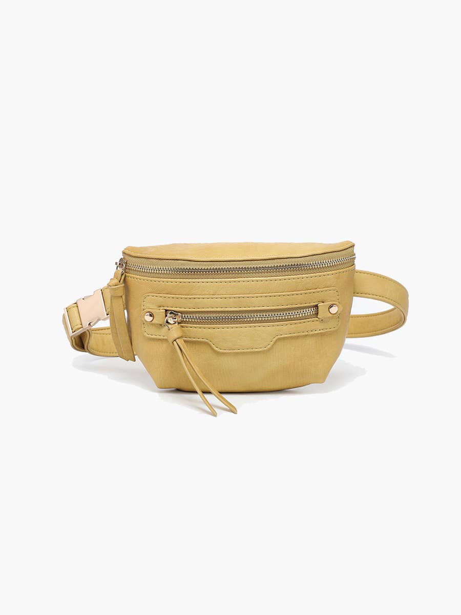 M2741 Astrid Distressed Sling Bag: CARAMEL
