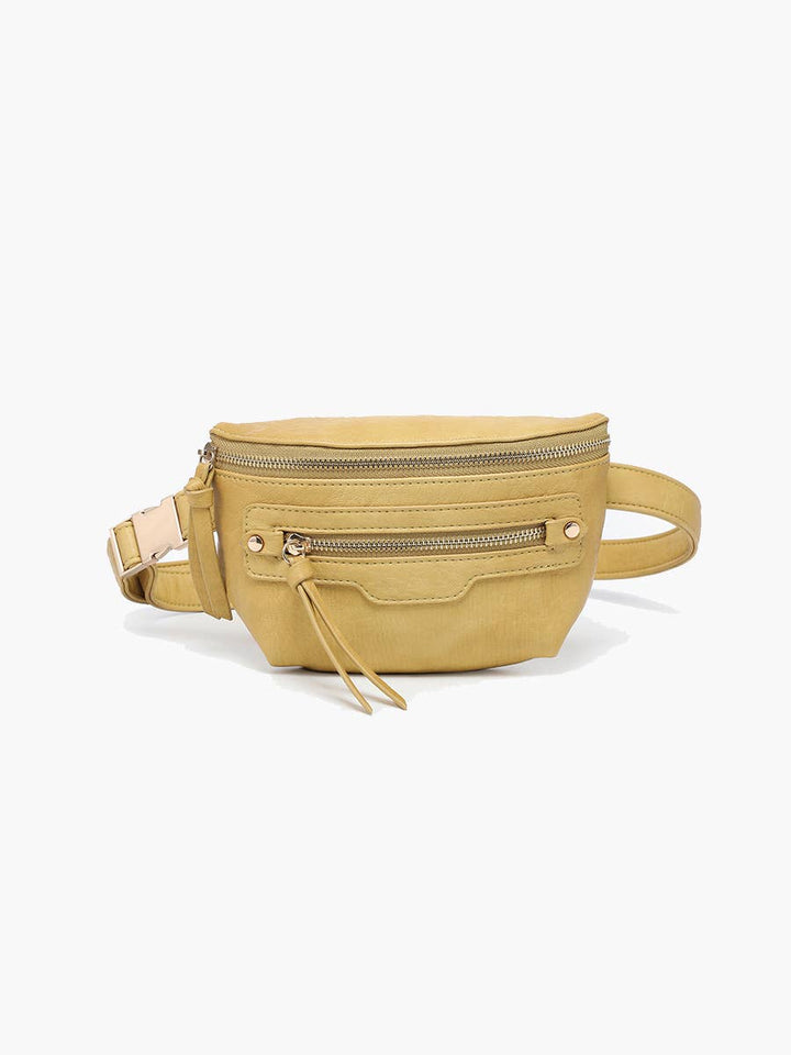 M2741 Astrid Distressed Sling Bag: CARAMEL