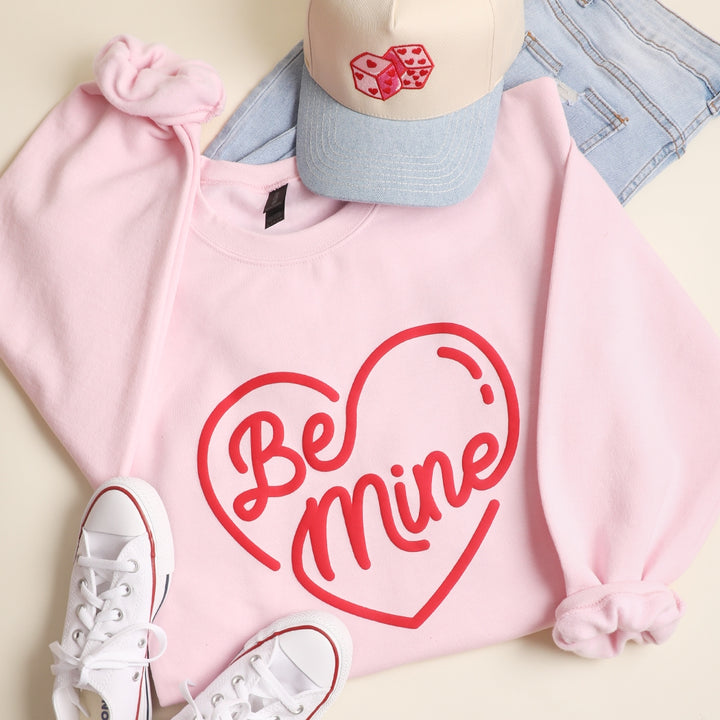 Be Mine Puff Sweatshirt - Ships Jan 16th