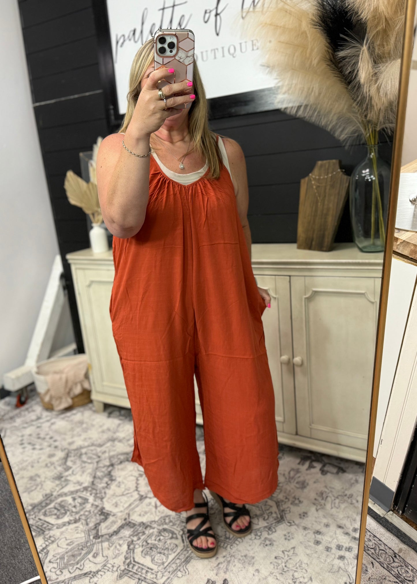 Terracotta Jumpsuit