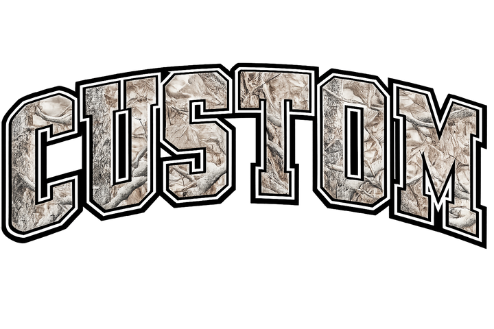 CUSTOM CAMO SWEATSHIRT OR TEE