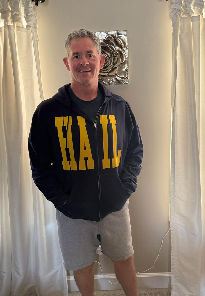 CUSTOM ZIPPER SWEATSHIRT CARDI - MADE TO ORDER