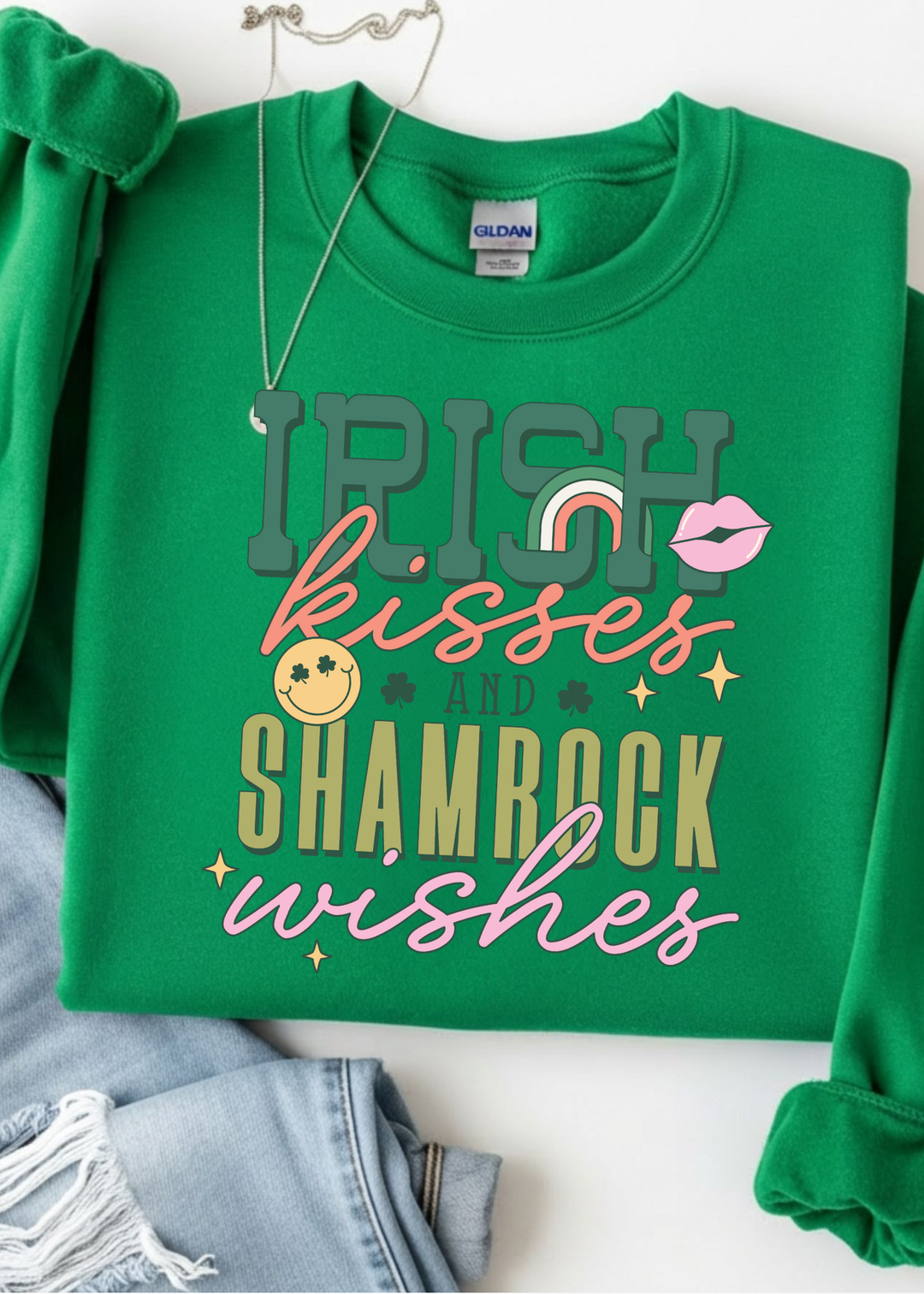 Irish Kisses Graphic Tee or Sweatshirt
