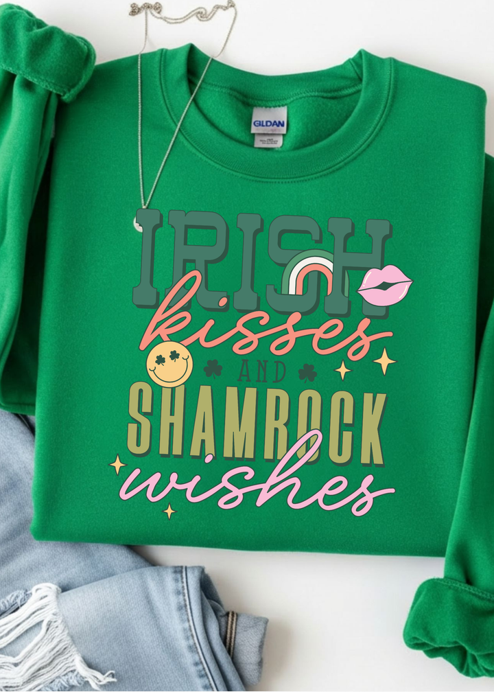 Irish Kisses Graphic Tee or Sweatshirt