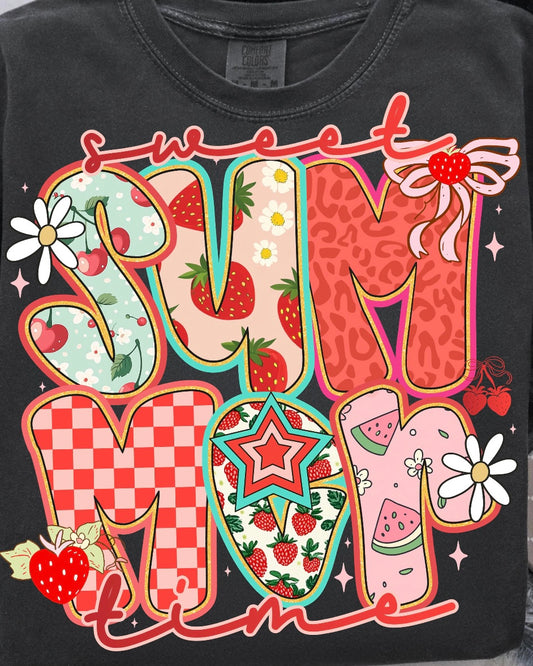 Summer Strawberry Graphic Tee - Made to Order