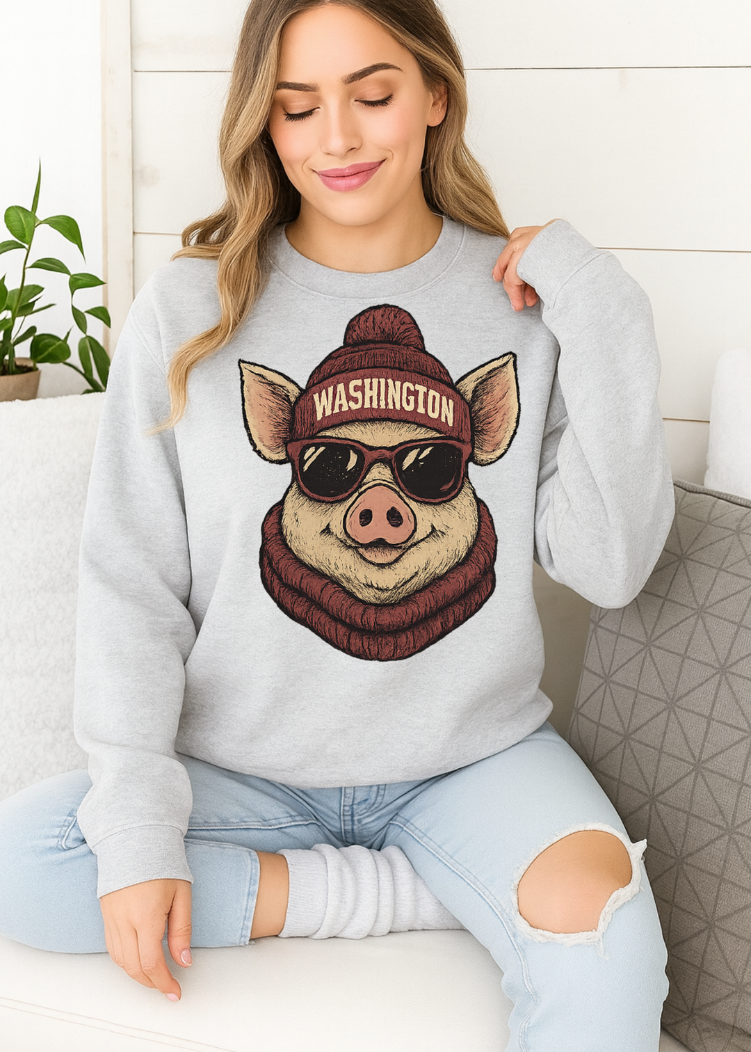 ANIMAL SPORT GRAPHIC SWEATSHIRT - YOUTH OR ADULT - MADE TO ORDER