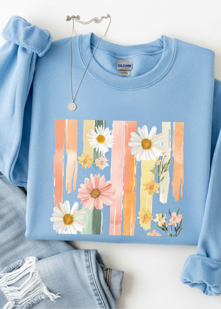 Spring Wild Flowers Tee or Sweatshirt
