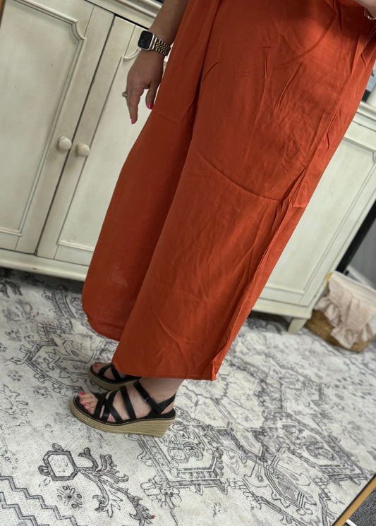 Terracotta Jumpsuit