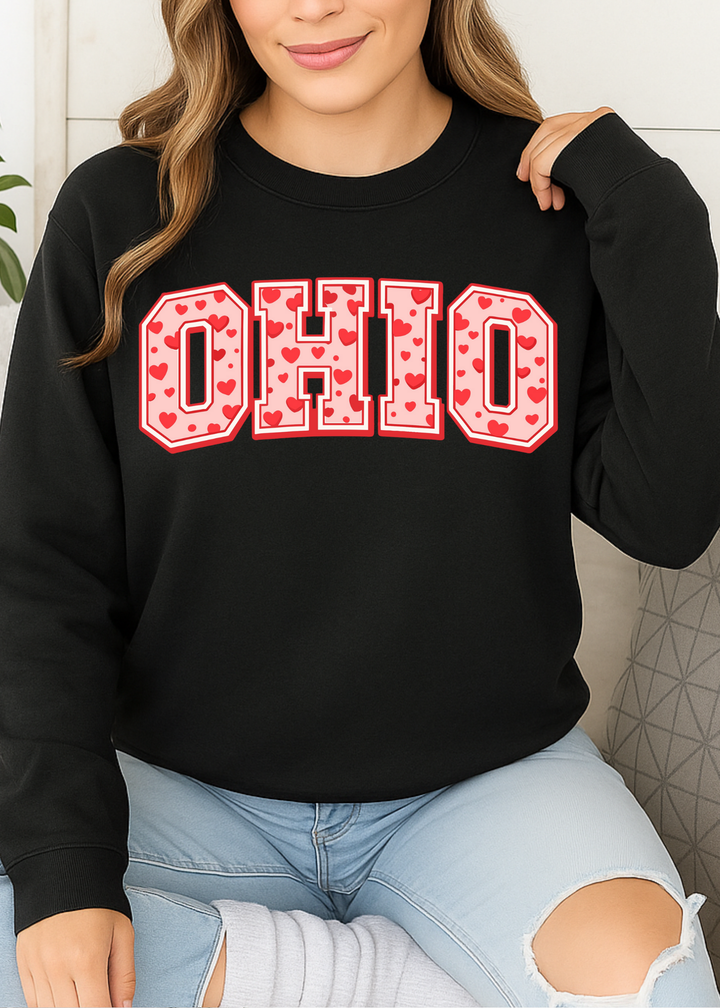 Ohio Mix Media Graphic Tee or Sweatshirt