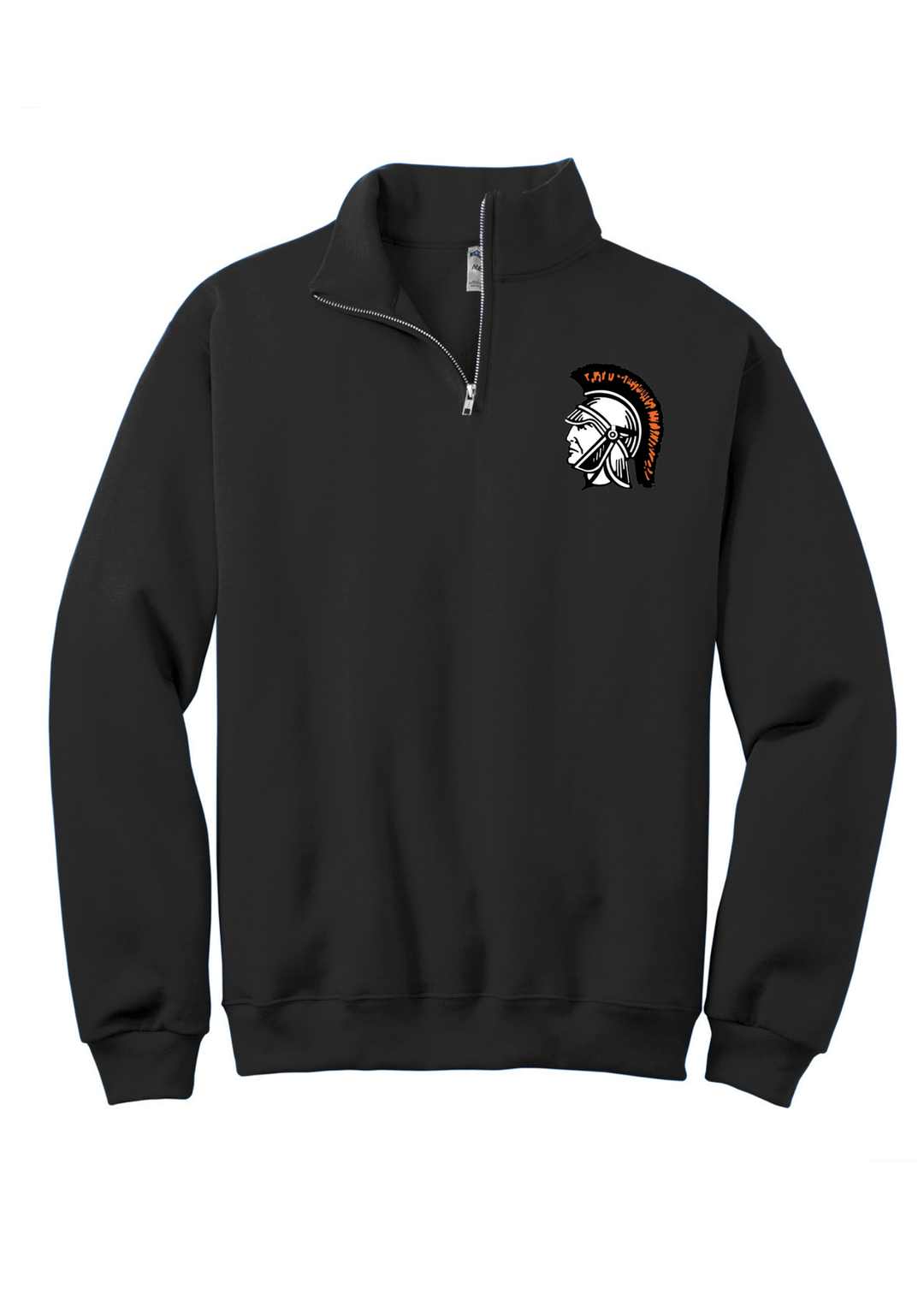 1/4 ZIP BIG BACK WITH CHEST PRINT - CUSTOM