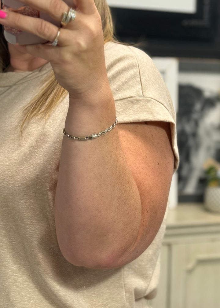 Taupe Cap Sleeve Top