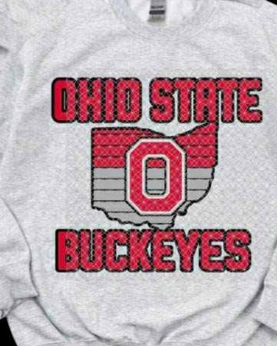 OSU STATE GRAPHIC TEE OR PULLOVER