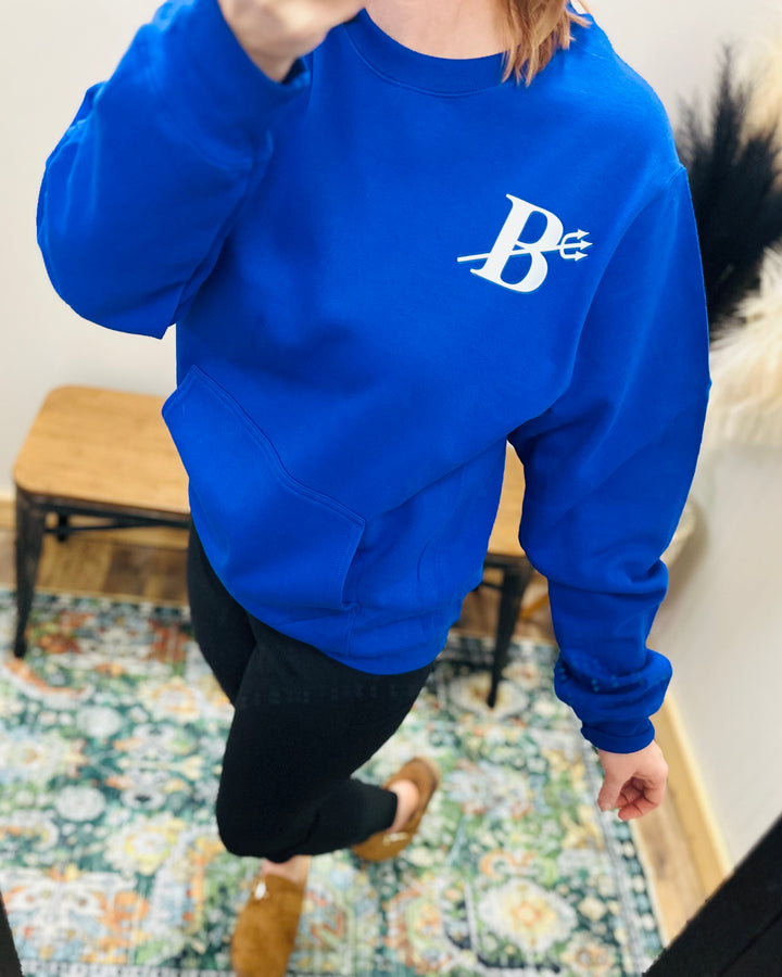 LARGE CUSTOM BACK PRINT SWEATSHIRT - MADE TO ORDER