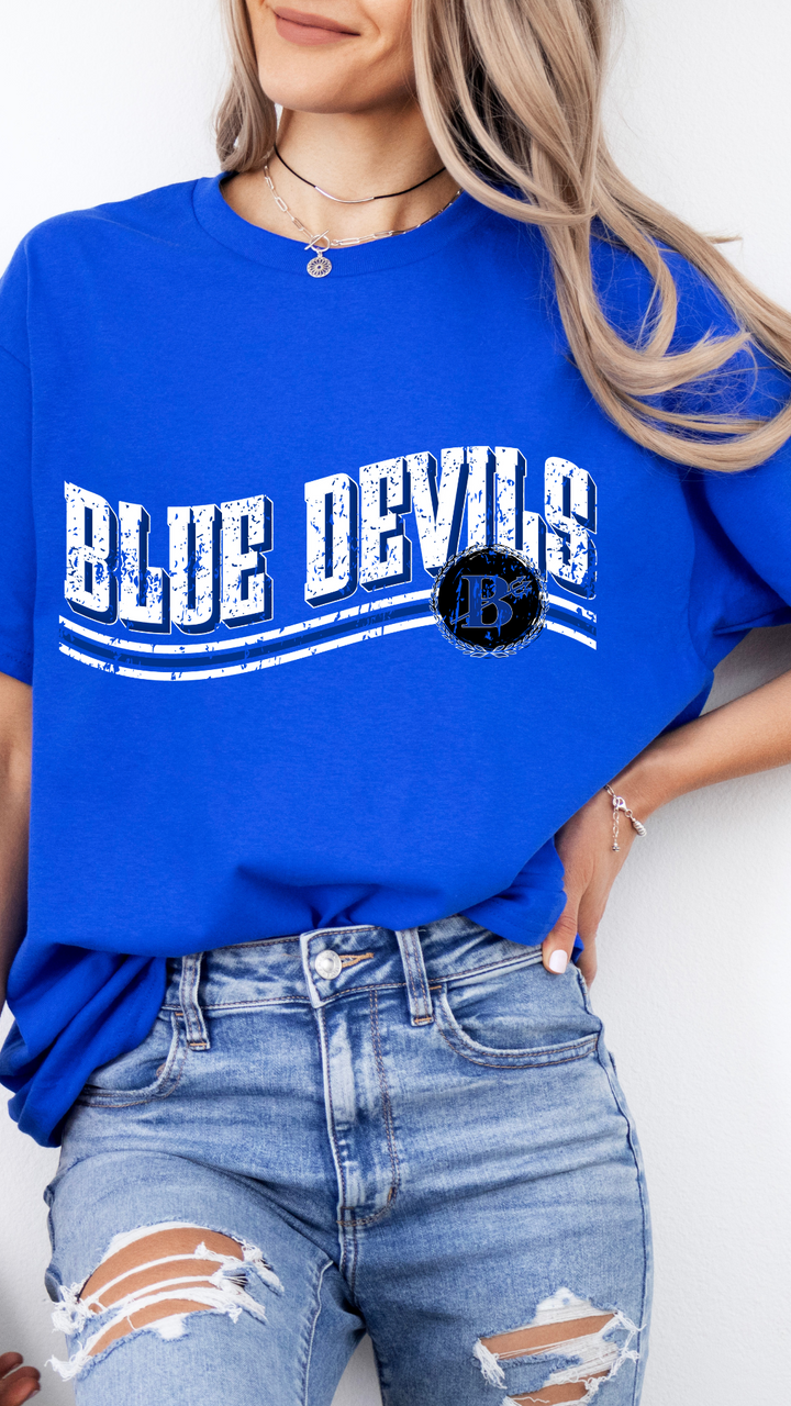 Brookville Blue Devils Graphic Tee - Made to Order
