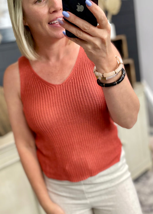 SIENNA SWEATER TANK TOP