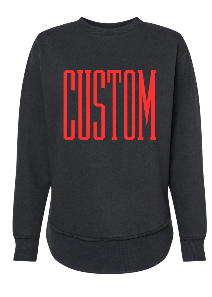 Custom LAT Women's Weekend Crewneck Sweatshirt