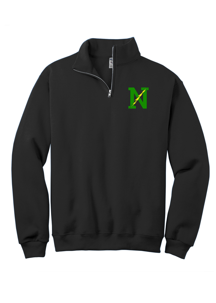 1/4 ZIP BIG BACK WITH CHEST PRINT - CUSTOM