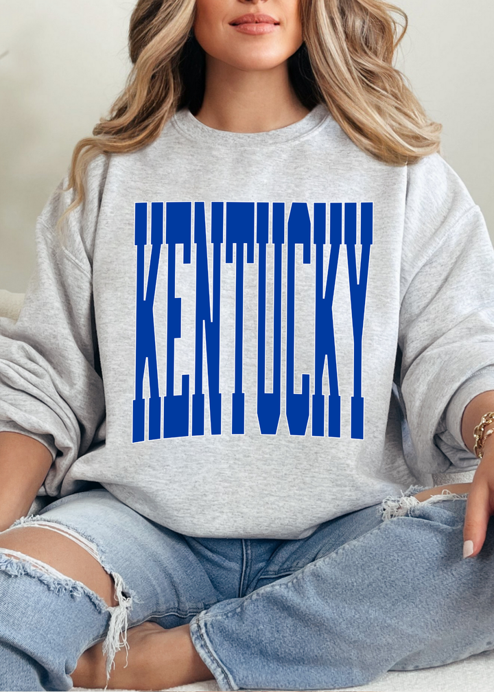 Kentucky State Crew Neck - Made to Order
