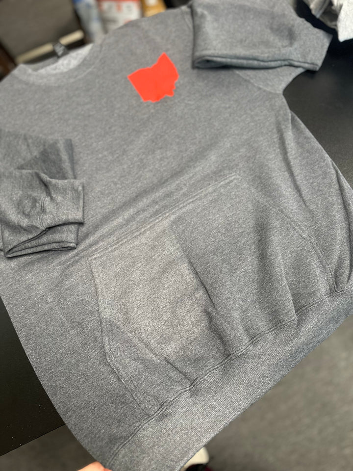 LARGE OHIO BACK PRINT SWEATSHIRT - MADE TO ORDER