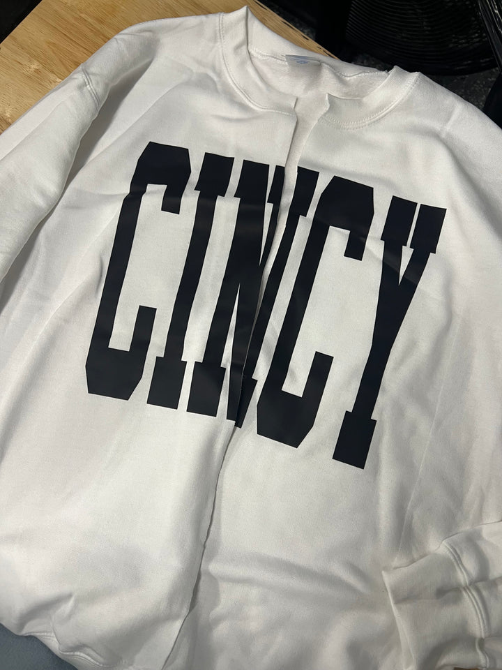 PREORDER ✨ CINCY Split Crew Cardi Pullover