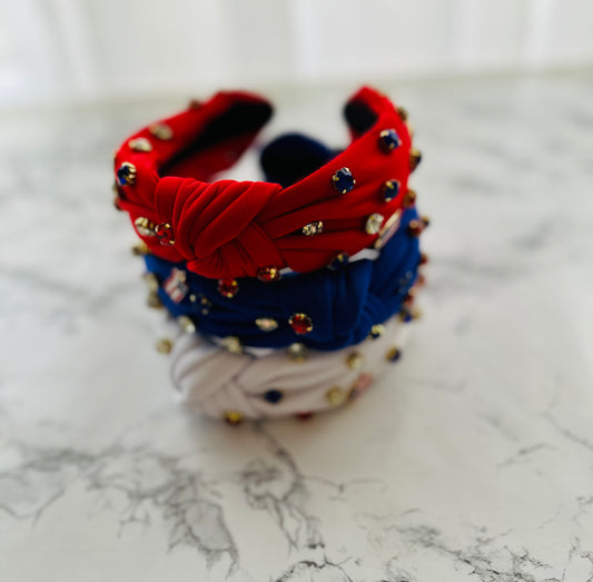 Patriotic Headbands (3 Colors)
