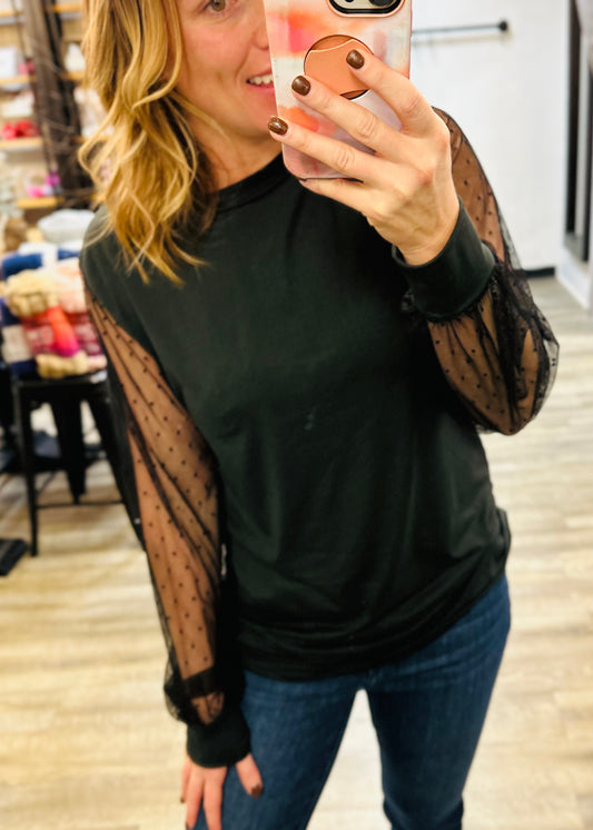 Lace Tunic Top