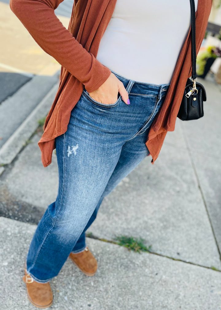 Dark Wash 90's Straight Leg - JB82392
