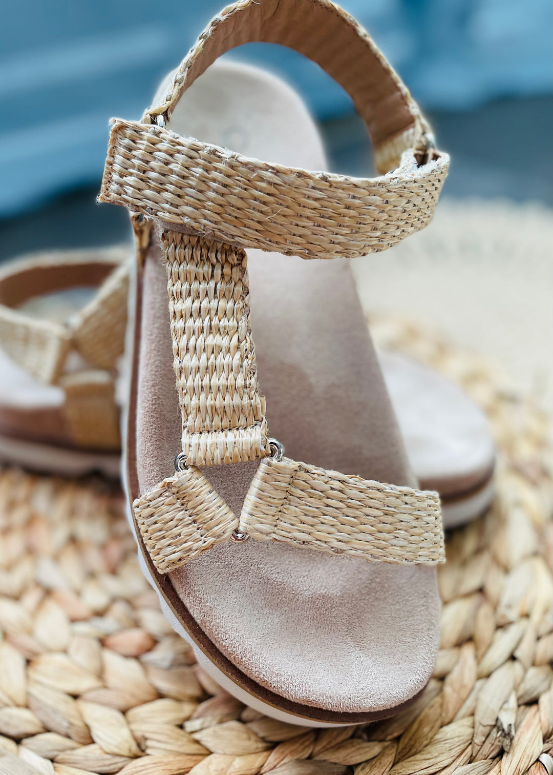 Give It A Go Rafia Sandals