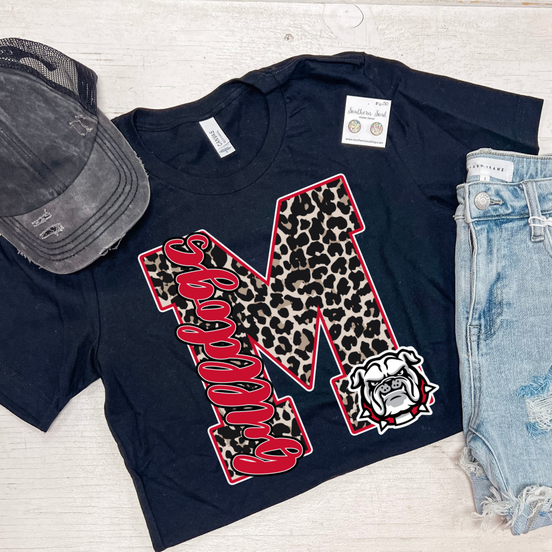 MILTON SCHOOL CHEETAH SWEATSHIRT or TEE