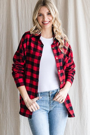 Checkered Button Down