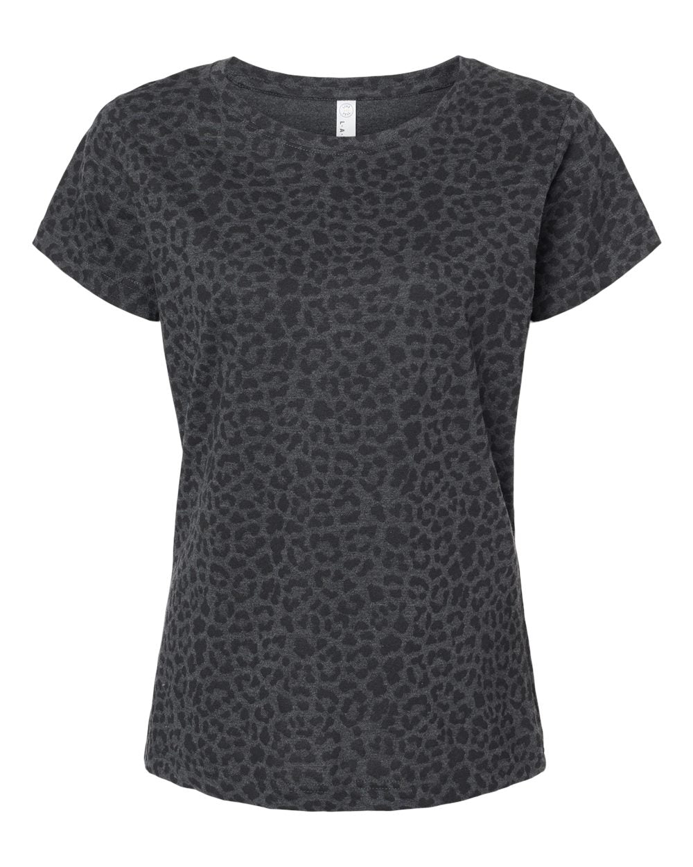 Custom LAT Leopard Women's Fine Jersey Tee