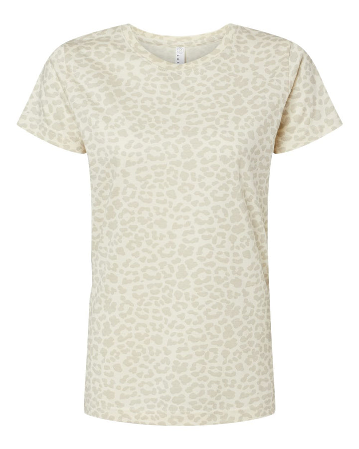 Custom LAT Leopard Women's Fine Jersey Tee