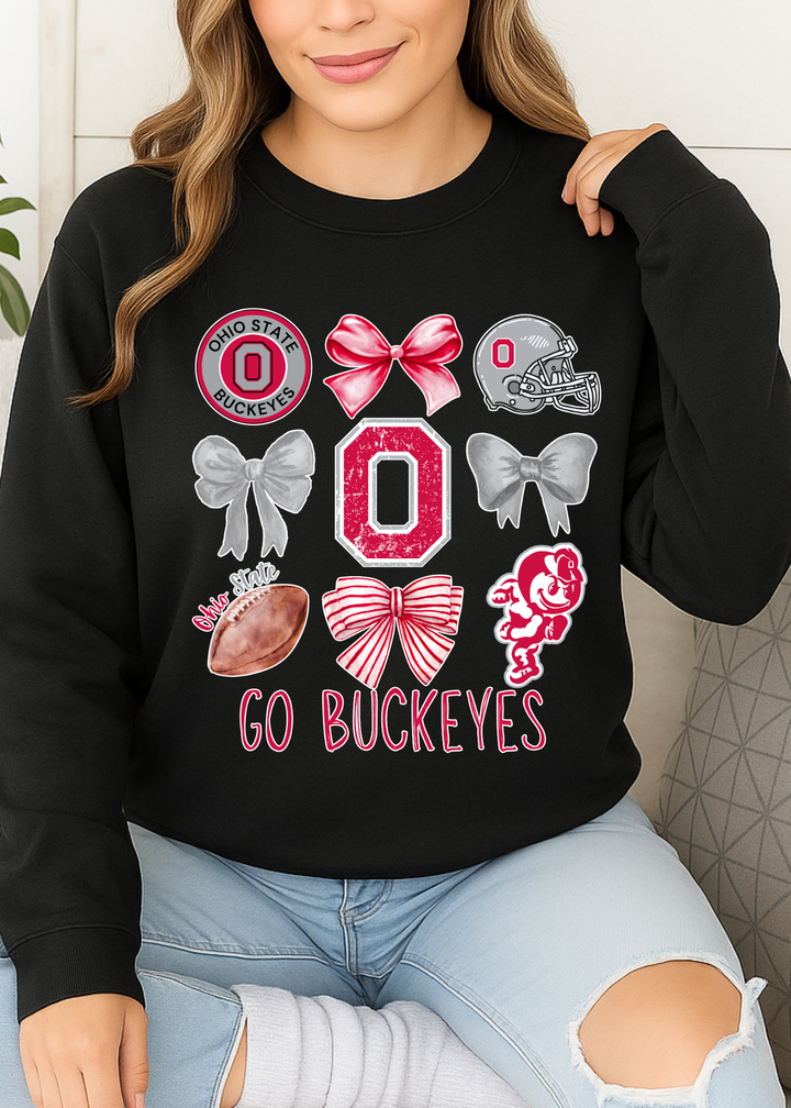 BUCKEYE BOW GRAPHIC SWEATSHIRT