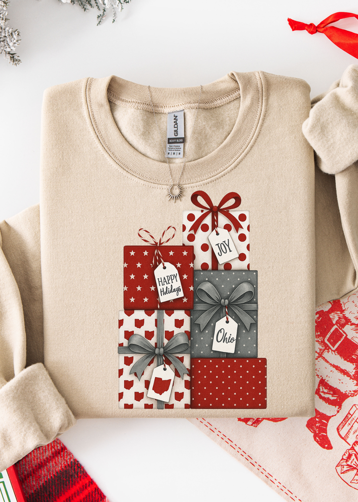 OHIO STACKED PRESENTS GRAPHIC TEE OR SWEATSHIRT