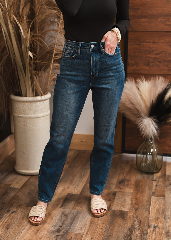 JUDY BLUE HIGH RISE SLIM FIT - JB8776