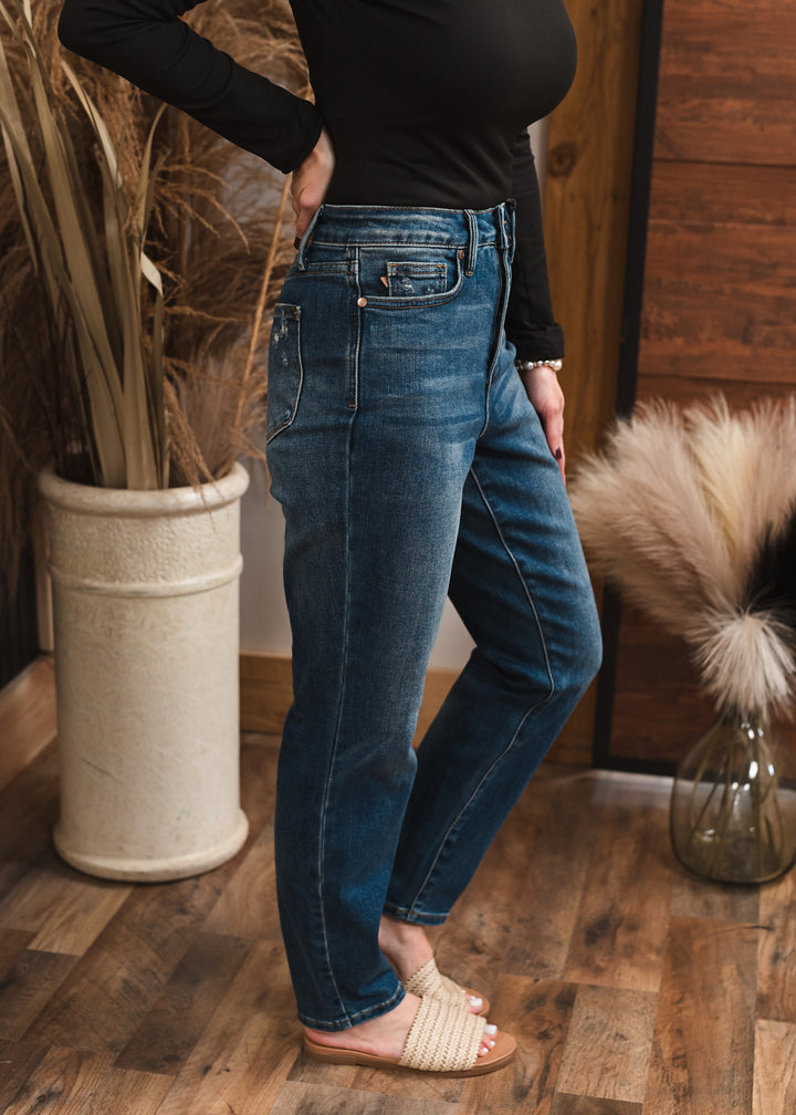 JUDY BLUE HIGH RISE SLIM FIT - JB8776