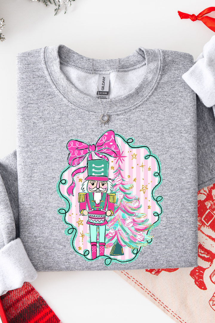 NUTCRACKER WATERCOLOR SWEATSHIRT