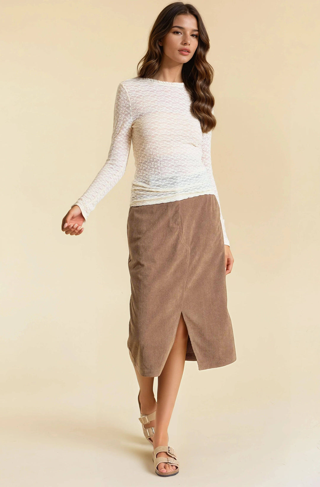 Sheer Essence Knit Top