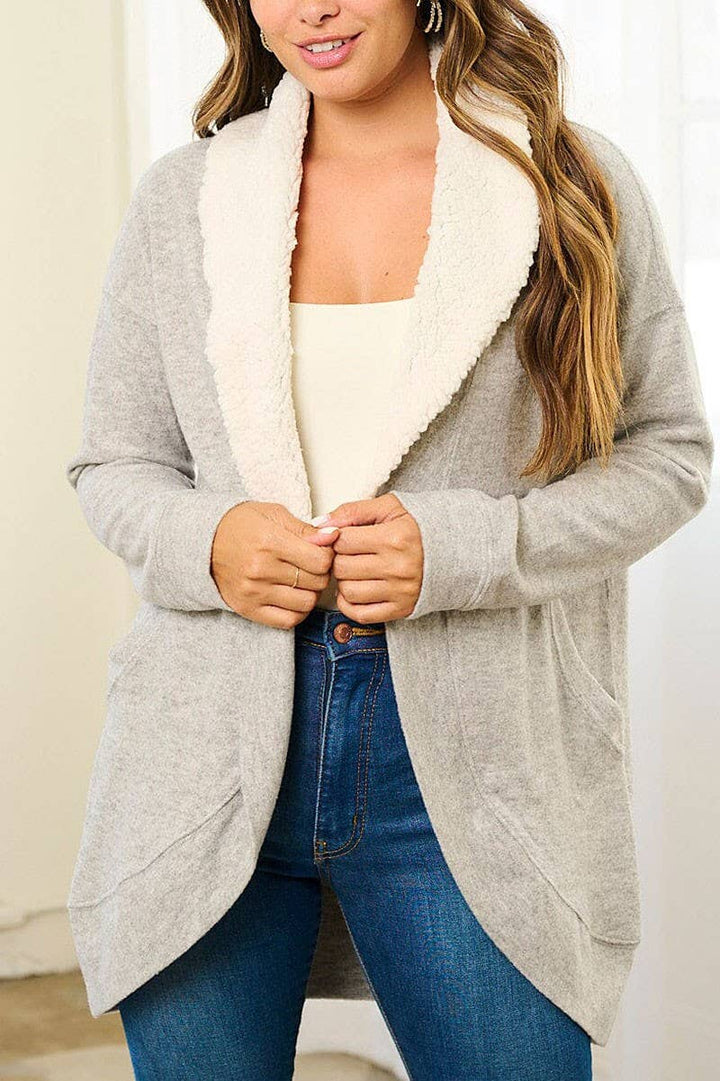 Stone Harbor Sherpa Cardigan with Pockets