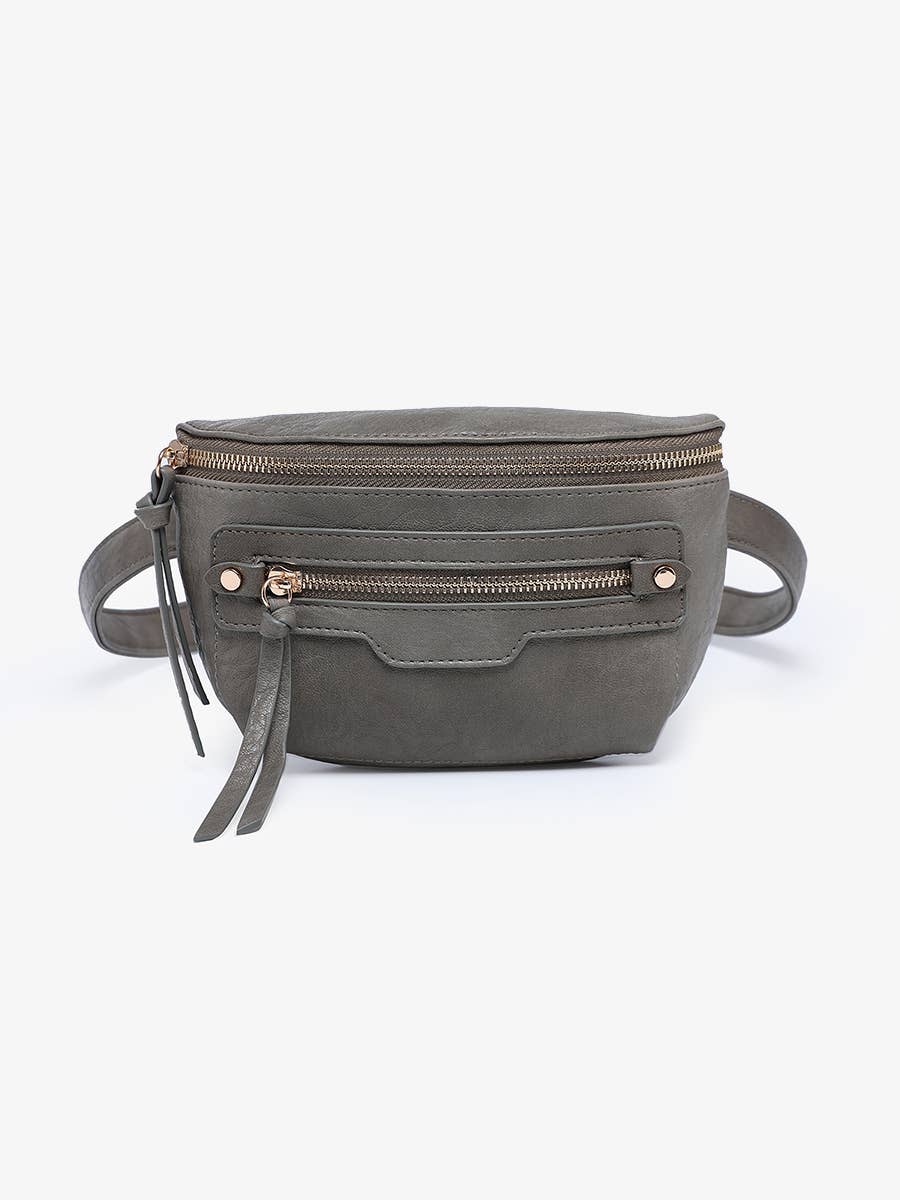 M2741 Astrid Distressed Sling Bag: CARAMEL