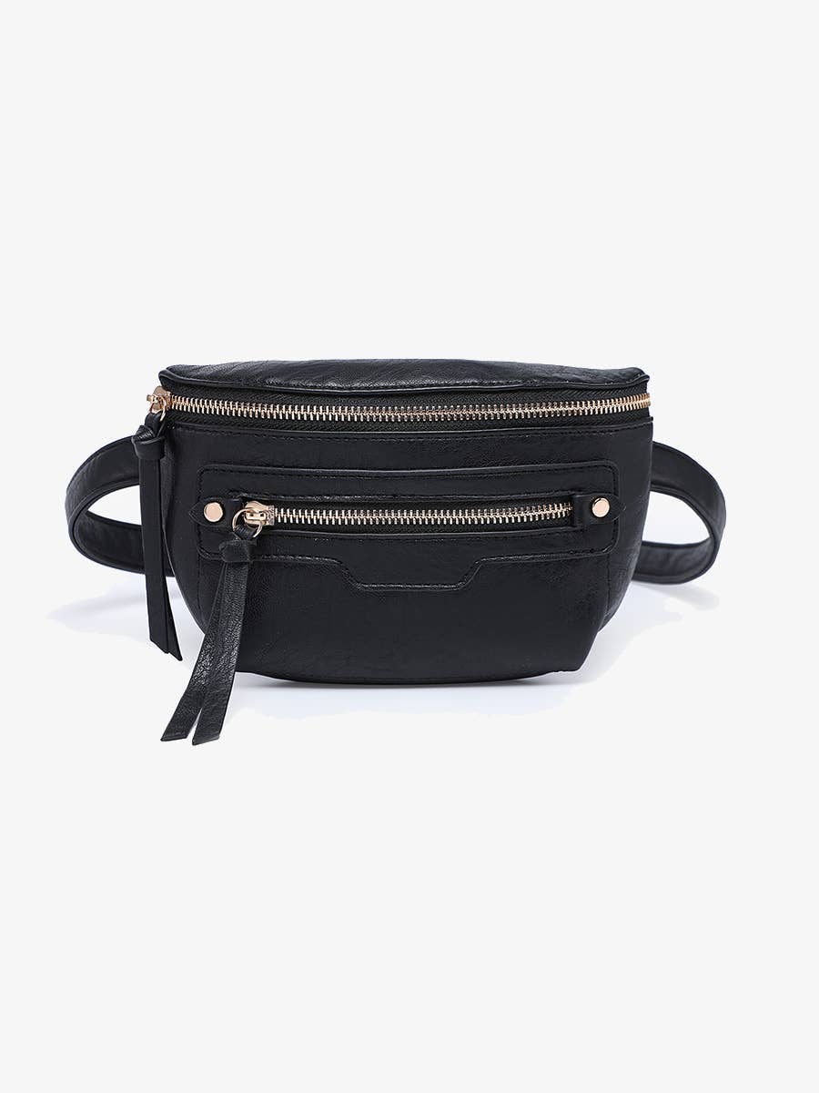 M2741 Astrid Distressed Sling Bag: CARAMEL