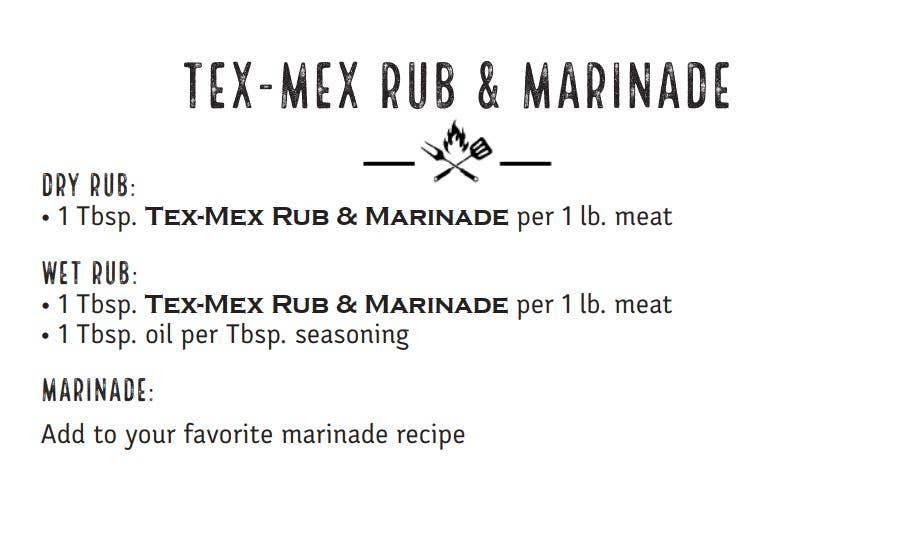Gourmet Griller Tex-Mex Rub & Marinade