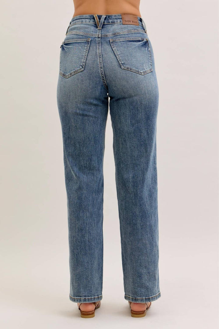 Judy Blue - JB881049 High Waist Tummy Control Straight