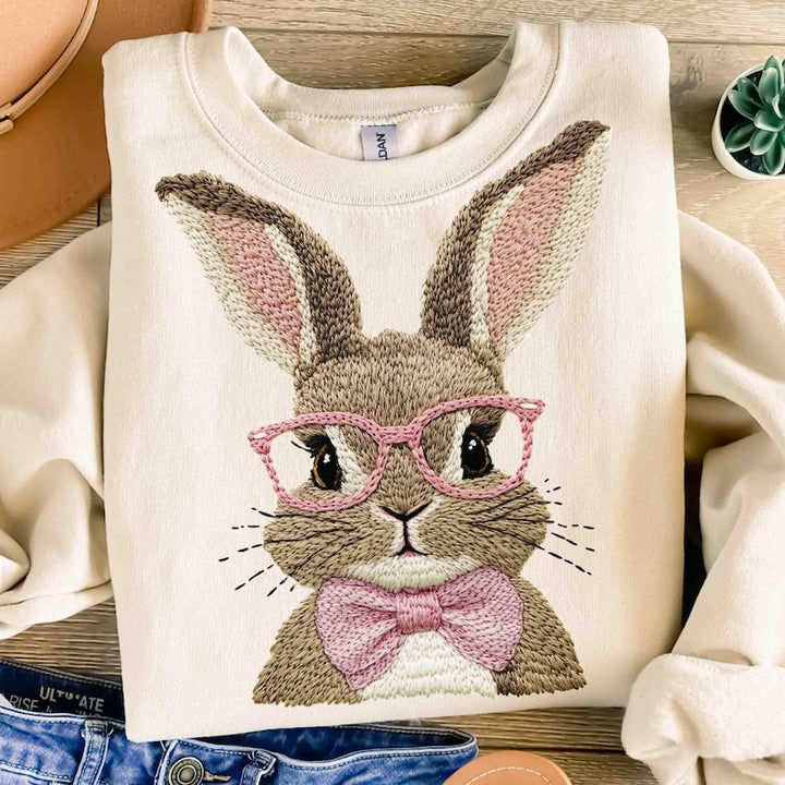 RETRO BUNNY TEE OR SWEATSHIRT