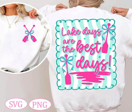 Lake Days Best Days Graphic Tee - Made to Order
