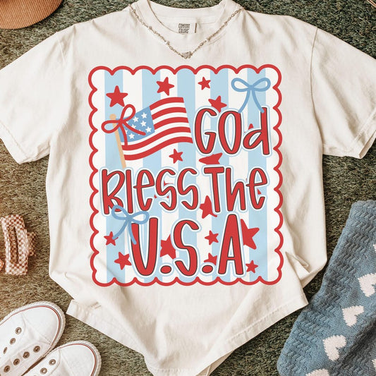 Fourth of July Graphic Tee - Made to Order