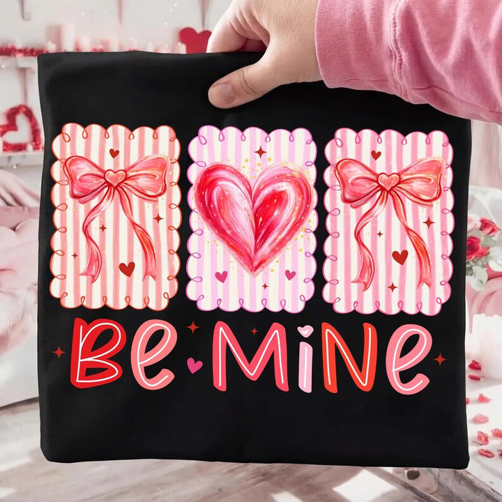 ✨Deal of the Day ✨ Be Mine Bow Graphic Tee or Sweatshirt