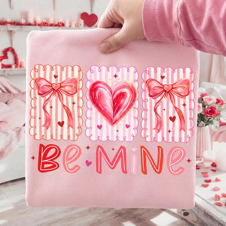 ✨Deal of the Day ✨ Be Mine Bow Graphic Tee or Sweatshirt